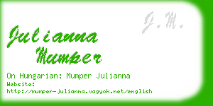 julianna mumper business card